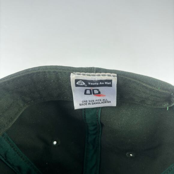 Vintage 2002 Nushagak River army green fishing hat casual mens OSFA - Picture 7 of 7